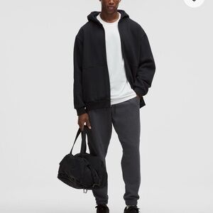 NWT Men's lululemon textured double knit cotton jogger L